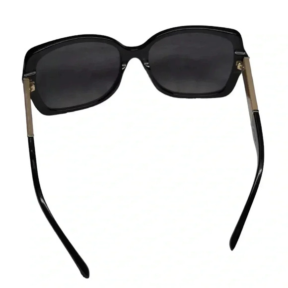 Burberry B 4160 3433/T3 Sunglasses Black w/ Classic Plaid polarized - Picture 3 of 7